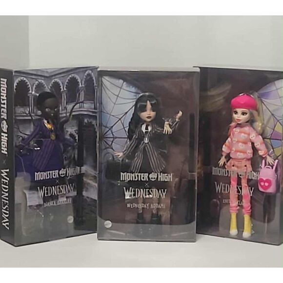 Mattel Other - Monster High Wednesday Addams, Enid Sinclair, and Bianca Barclay